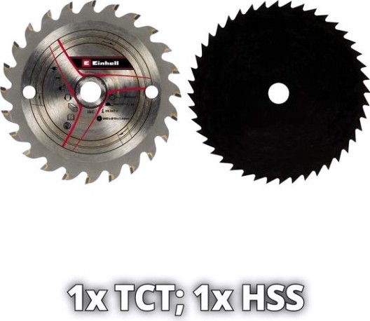 Мини-пила циркулярная EINHELL PXC TE-CS 18/89 Li-Solo аккумуляторная [4331100]