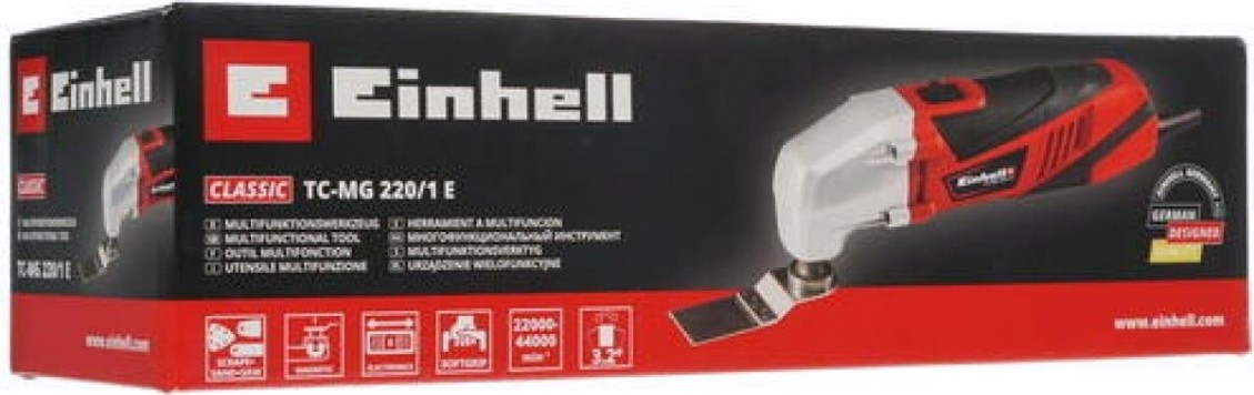 Многофункциональный инструмент сетевой EINHELL TC-MG 220/1 E [4465095]