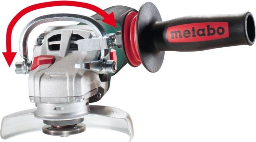 Многопозиционная скоба METABO в качестве дополнительной рукоятки [627362000]