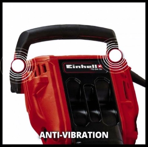 Молот ударный сетевой EINHELL TE-DH 50,1700Вт, 50Дж [4139130]