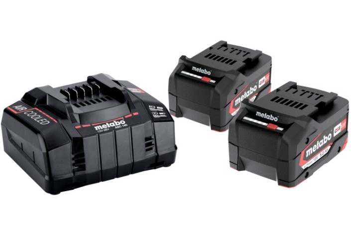 Набор аккумуляторов и зарядное устройство METABO 18V Basic-Set 2х5.2 Ач Li-lon + ЗУ ASC 145 [RU_685051000]