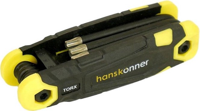 Набор ключей TORX HANSKONNER HK1045-04-8T s2 8шт t9-t40, кейс