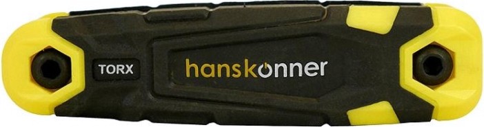 Набор ключей TORX HANSKONNER HK1045-04-8T s2 8шт t9-t40, кейс Набор ключей TORX HANSKONNER HK1045-04-8T s2 8шт t9-t40, кейс