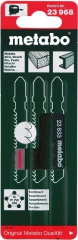 Набор пилок METABO 3 шт [623968000]