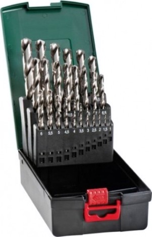 Набор сверл по металлу METABO HSS-G 25 шт. (1-13 мм) 627098000 [627098000]