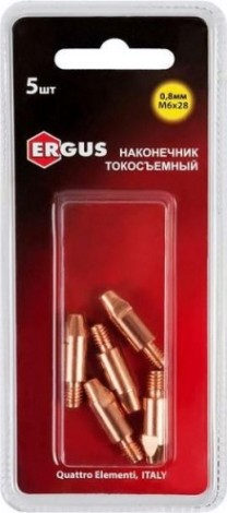 Наконечник QUATTRO ELEMENTI M 6х28 D-0,8 мм (5 шт.)