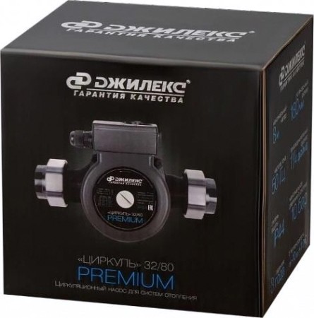Насос циркуляционный ДЖИЛЕКС ЦИРКУЛЬ 32/80 PREMIUM [3281]