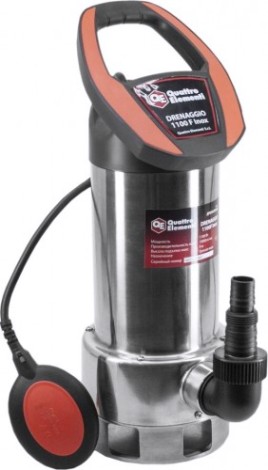 Насос дренажный QUATTRO ELEMENTI DRENAGGIO 1100F INOX [770-742]