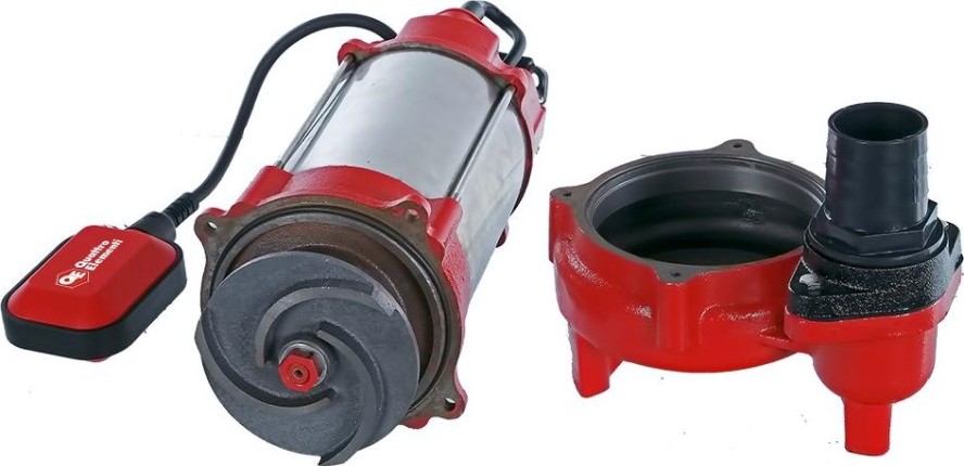 Насос дренажный QUATTRO ELEMENTI SEWAGE 800F CI [910-164]