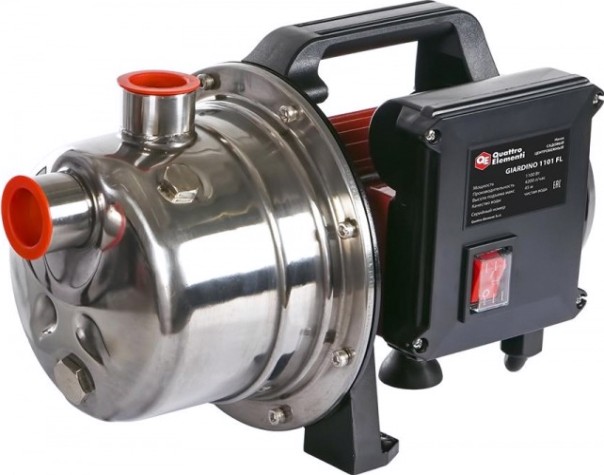Насос садовый QUATTRO ELEMENTI GIARDINO 1001 INOX [910-195]