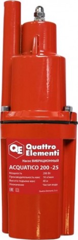 Насос вибрационный QUATTRO ELEMENTI ACQUATICO 200-25 [919-068]