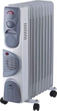 Обогреватель масляный OASIS BB-20T 9 секций с тепловентилятором [4670004377048]