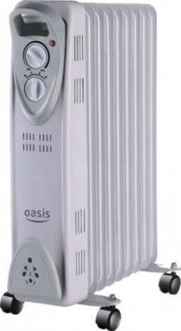 Обогреватель масляный OASIS US-25 11 секций [4640015385851]