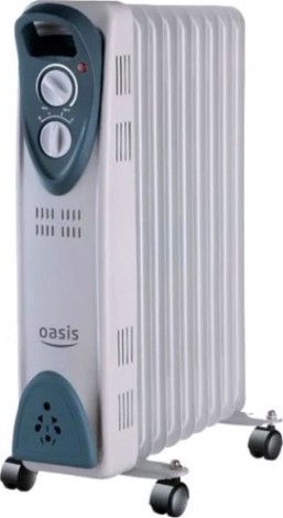 Обогреватель масляный OASIS UT-20 9 секций [4640015385844]