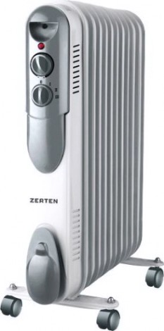 Обогреватель масляный ZERTEN UZS-15 7 секций [Р0000036894]