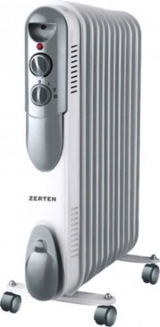 Обогреватель масляный ZERTEN UZS-25 [4640039485858]
