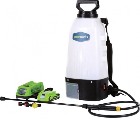 Опрыскиватель аккумуляторный GREENWORKS GSP1250K4 (5103507UB) [5103507UB]