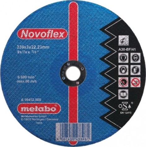 Отрезной круг по металлу METABO 125x2,5x22,23 мм SP-Novoflex [617131000]