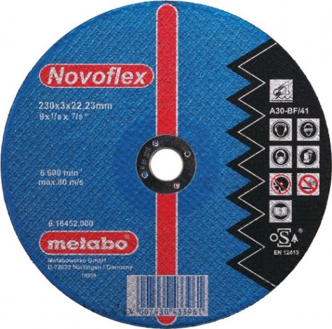 Отрезной круг по металлу METABO 150x2,5x22,23 мм SP-Novoflex [617132000]