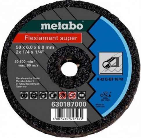 Отрезной круг по металлу METABO 50x6х6 мм, А24 630187000 [630187000]
