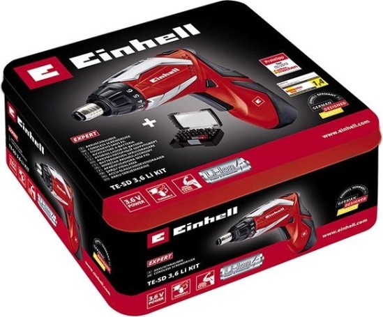 Отвертка аккумуляторная EINHELL TE-SD 3,6 Li Kit [4513495]