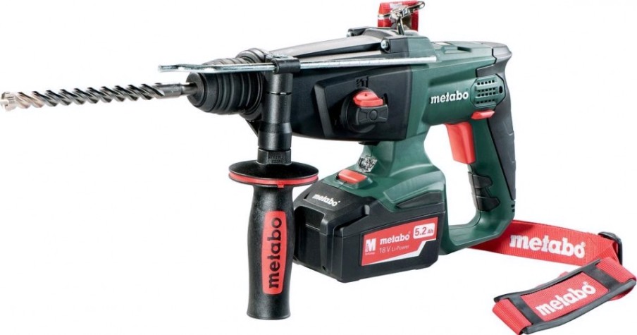 Перфоратор аккумуляторный METABO KHA 18 LTX52 2х5,2 Ач [600210650]