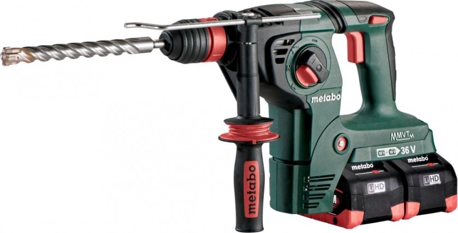 Перфоратор аккумуляторный METABO KHA 36-18 LTX32 4х8,0 Ач [600796810]