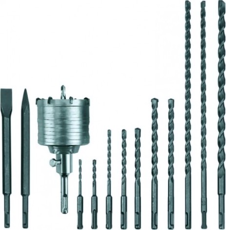 Перфоратор EINHELL RT-RH 32 Kit, 1250Bт, 3,5Дж, c набором оснастки [4258485]