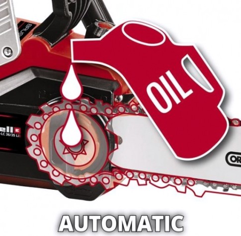 Пила цепная аккумуляторная EINHELL PXC GE-LC 36/35 Li-Solo [4501780]