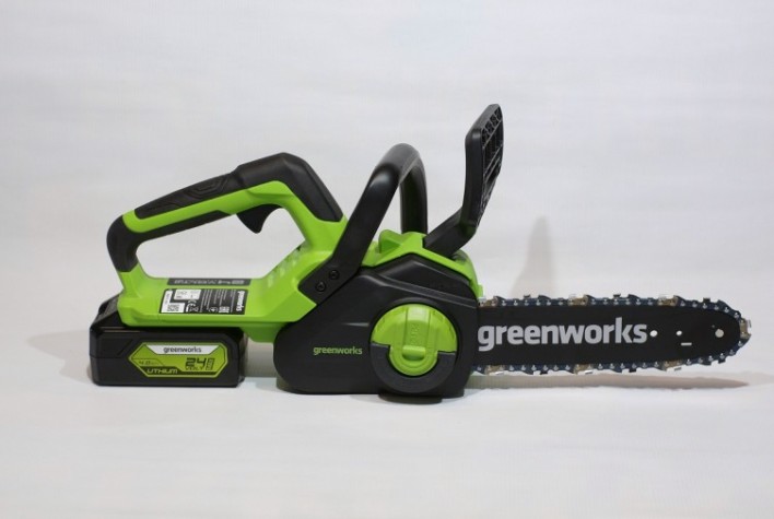 Пила цепная аккумуляторная GREENWORKS G24CS25K2 [2007707UA]