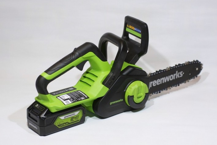 Пила цепная аккумуляторная GREENWORKS G24CS25K4 [2007707UB]