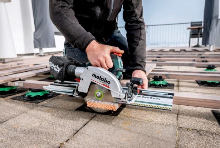 Пила циркулярная аккумуляторная METABO KS 18 LTX 66 BL 2х8.0 Ач [611866810]