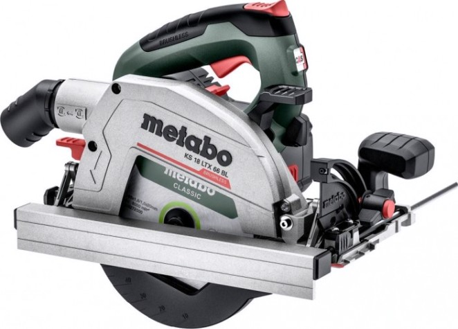 Пила циркулярная аккумуляторная METABO KS 18 LTX 66 BL без АКБ и ЗУ кейс [611866840]