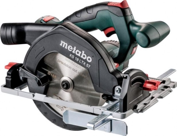 Пила циркулярная аккумуляторная METABO KS 18 LTX57 без АКБ и З/У Metaloc [601857840]
