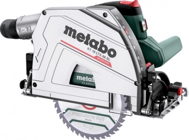 Пила циркулярная аккумуляторная METABO KT 18 LTX 66 BL 2х5.5 Ач [601866660]