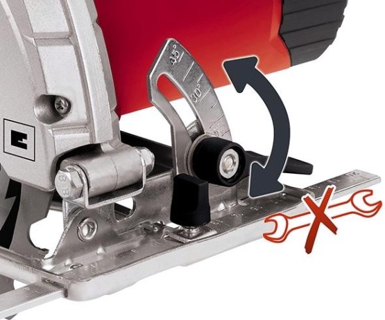 Пила циркулярная сетевая EINHELL TC-CS 1400 [4330937]