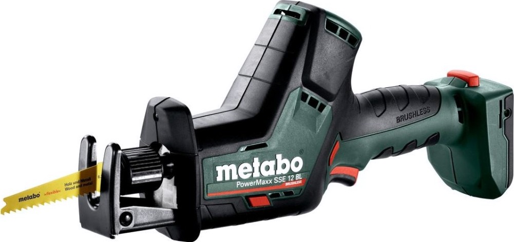 Пила сабельная аккумуляторная METABO SSE 12 BL без АКБ и ЗУ [602322890]