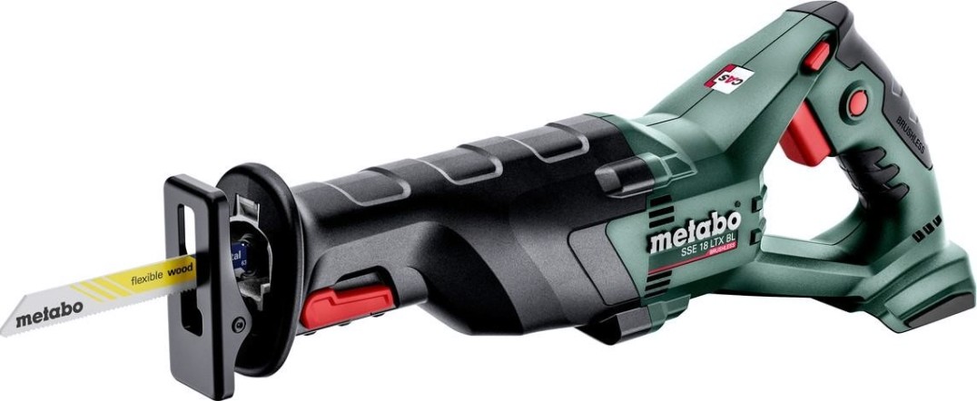 Пила сабельная аккумуляторная METABO SSE 18 LTX BL без АКБ и ЗУ [602267850]