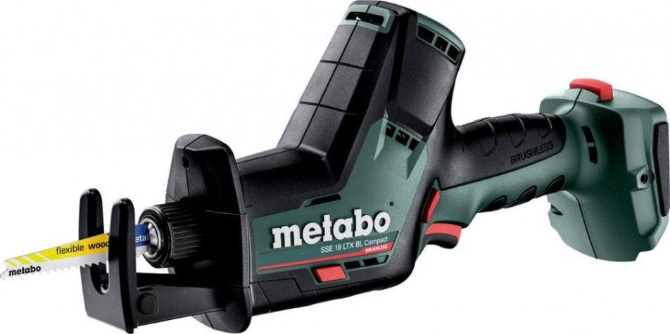 Пила сабельная аккумуляторная METABO SSE 18 LTX BL Compact без АКБ и ЗУ [602366850]