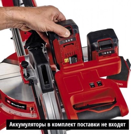 Пила торцовочная аккумуляторная EINHELL PXC TE-SM 36/210 Li-Solo с протяжкой [4300880]