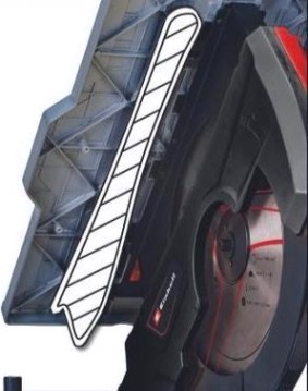 Пила торцовочная сетевая EINHELL TC-MS 3017 T с площ [4300347]