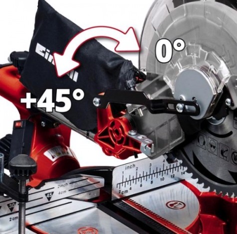 Пила торцовочная сетевая EINHELL TC-SM 2531/1 U [4300817]
