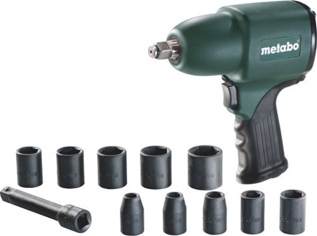 Пневмогайковерт METABO DSSW 360 Set ударный [604118500]