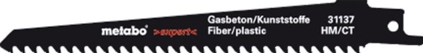 Полотна для сабельных пил METABO S641HM 150x1,25 mm HM (1шт.) [631137000]
