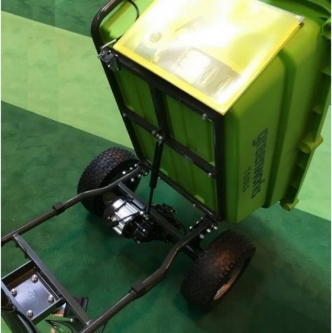 Садовая тележка аккумуляторная GREENWORKS G40GC без АКБ и ЗУ [7400007]