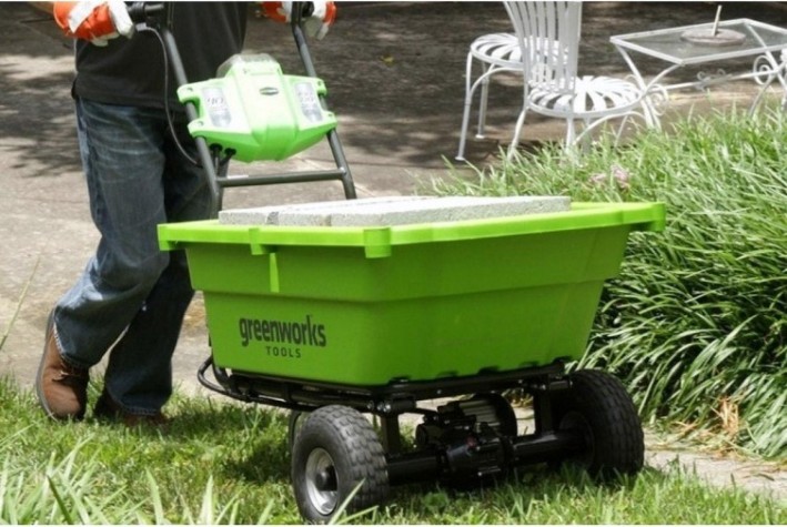 Садовая тележка аккумуляторная GREENWORKS G40GC без АКБ и ЗУ [7400007]