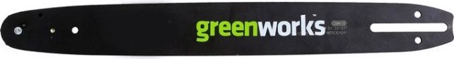Шина для цепной пилы GREENWORKS 29 777 cтальная 45 см для пилы 20037 [29777]