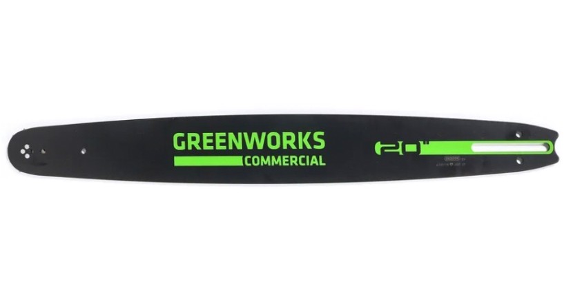 Шина для цепной пилы GREENWORKS 2953707 для аккумуляторной пилы 82v 51 см Шина для цепной пилы GREENWORKS 2953707 для аккумуляторной пилы 82v 51 см
