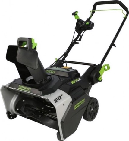 Снегоуборщик аккумуляторный GREENWORKS GD82STK5 82V, АКБ 5Ач и ЗУ 2602507UB [2602507UB]