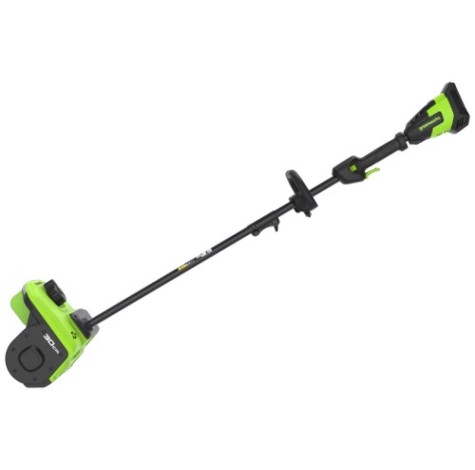 Снегоуборщик (электролопата) аккумуляторный GREENWORKS GD40SS2, 2603107UB 40V, 30 см [2603107UB]